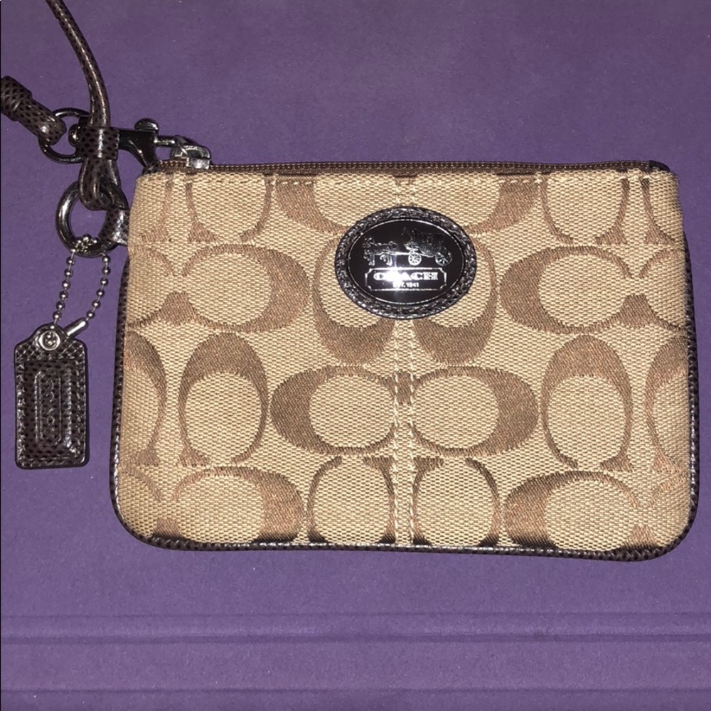 Coach wristlet